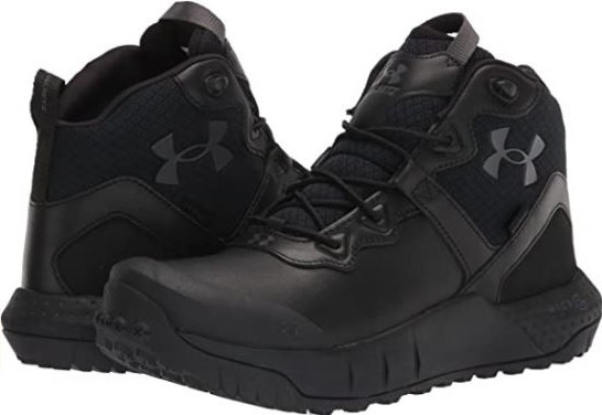 Under Armour Men's UA Micro G Valsetz Mid Leather Waterproof Boots